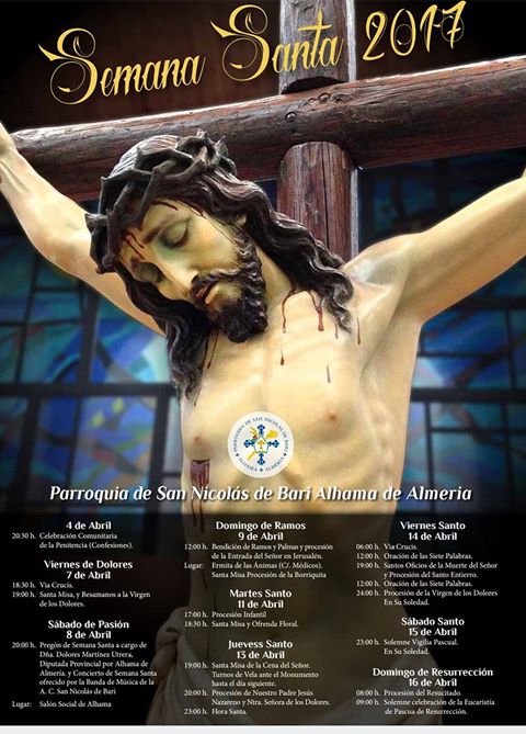 Semana Santa en Alhama de Almería 2017 Alhama de Almería